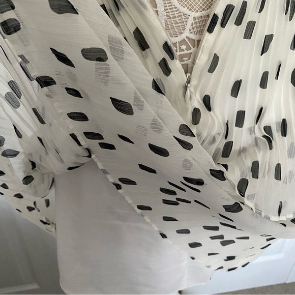 Banana Republic Polka Dot Pleated Dress 6 - Picture 11 of 16